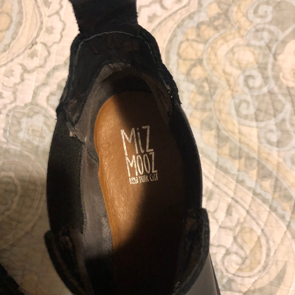 Womens Miz Mooz ankle motto boot